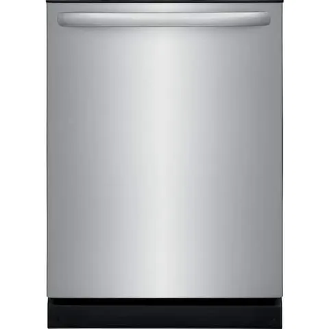 24 in Top Control Built in-Tall Tub 52 dBA Dishwasher with Plastic Tub in Stainless Steel with 4-cycles