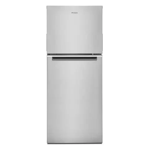 24 in. 11.6 cu. ft. Top Freezer Refrigerator in Fingerprint Resistant Stainless, Counter Depth