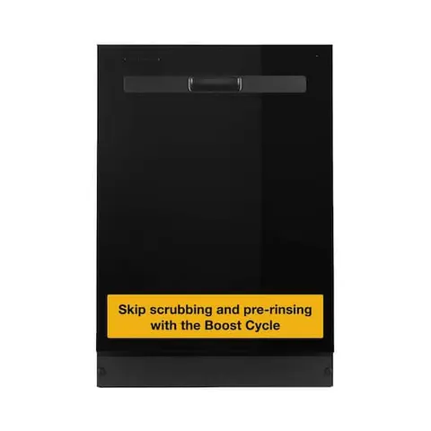 24 in. Top Control Built-In Tall Tub 55 dBA Dishwasher in Black with Boost Cycle and Triple Filtration Wash, Eco Series