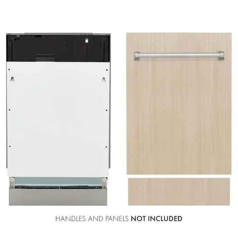 Tallac Series 18 in. Top Control 8-Cycle Tall Tub Panel Ready Dishwasher with 3rd Rack & Stainless Steel Tub