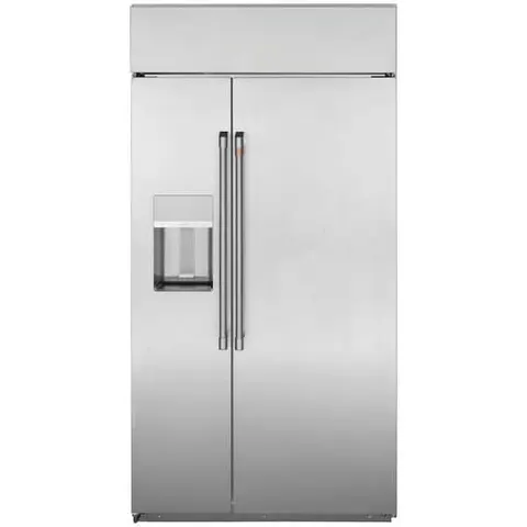 28.7 cu. ft. Smart Built-In Side by Side Refrigerator with Hands Free Autofill Dispenser in Stainless Steel, Ice Filter