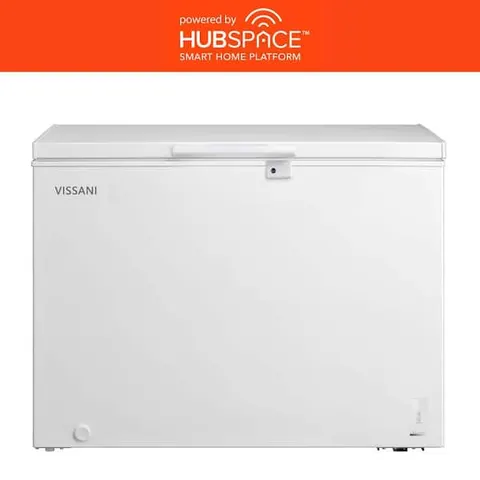 8.8 cu. ft. Smart Manual Defrost Convertible Garage Ready Chest Freezer in White, Powered by Hubspace