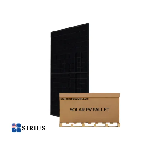 Sirius PV 450W Pallet of Monofacial Solar Panels | Domestic Content | 31 Panels