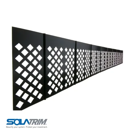 SolaTrim Solar Panel Pest Abatement Barrier – 5.5" | 100 ft (25 Panels)