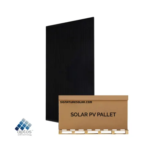 Aptos Pallet of 440W Monofacial Solar Panels | 31 Panels