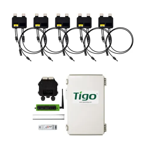 Tigo TS4-A-O | Optimization, Monitoring & Rapid Shutdown. Long Cable | 5 Pack
