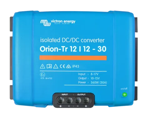 Victron Orion-Tr 12/12-30A (360W) Isolated DC-DC converter | Voltage Regulator