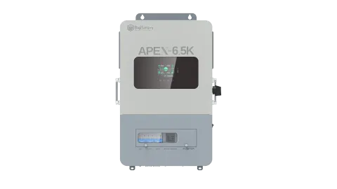 BigBattery APEX-6.5K Off-Grid Inverter, 48V All-in-One Inverter with 10kW Solar Input, UL 1741