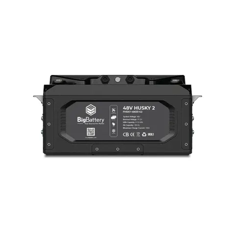 BigBattery | 48V HUSKY 2 | LiFePO4 Lithium Battery 5.12kWh | For RVs, Camper Vans & Commercial Vehicles