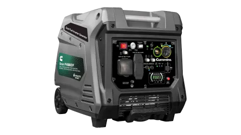 Cummins Onan P4500iDF 3700W Gas / 3300W Propane Dual Fuel Portable Inverter Generator, Quiet Generator with Electric Start, Remote Control, RV Ready, EPA Approved