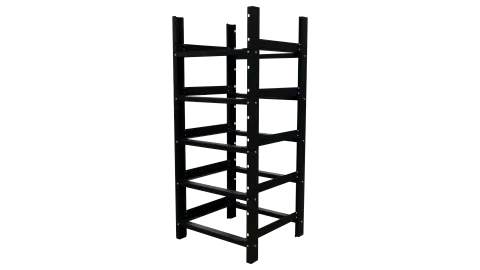 Eneramp 5-Slot Server Battery Rack, Fits 5x Endurance 5 48V 100Ah Batteries