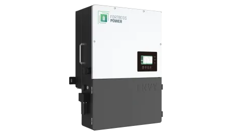 Fortress Power Envy 10kW 48V All-in-One Hybrid Inverter, 15kW Solar Input, Dual MPPT, 60A AC Passthrough, Built-In Rapid Shutdown, IP65, UL 1741