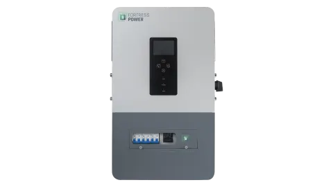 Fortress Power Solo 6.5K 48V Non-Export Hybrid Inverter, 6.5kW Split/Single-Phase, Dual MPPT 10kW Solar Input, 140A Battery Charger, UL 1741