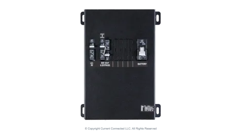 MidNite Solar Little Rosie E-Panel for Residential or Mobile Applications, Includes Battery Breaker and AC Input and Output Breakers