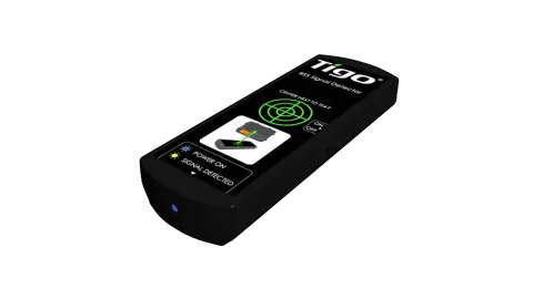 Tigo RSS Signal Detector, Verifies Tigo RSD Module Signal Reception and Compliance with NEC 690.12