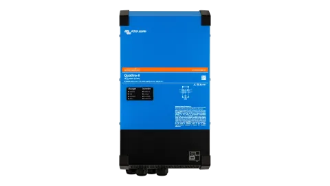 Victron Energy Quattro-II 12V 3kVA 2x120V Inverter 120A Battery Charger, 120/240V Passthrough