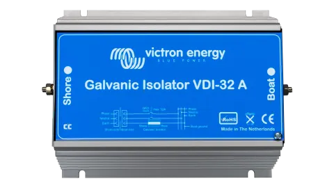 Victron Galvanic Isolator VDI-32, Anti-Corrosion Device for Boats, Prevents Electrolytic Corrosion from Low Voltage DC Current