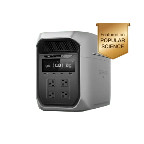EcoFlow DELTA 3 Max Plus Portable Power Station (2048Wh)