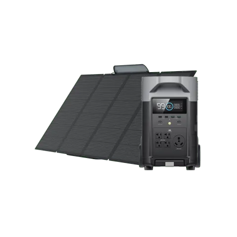 EcoFlow DELTA Pro Solar Generator (PV400W)