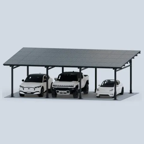 Chiko Maximo 185 Steel Solar Carport/Gazebo