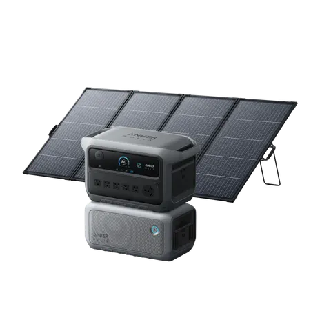 Anker SOLIX C2000 Gen 2 + Expansion Battery + 400W Solar Panel