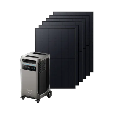 Anker SOLIX F3800 Plus + 6× 440W Rigid Solar Panel