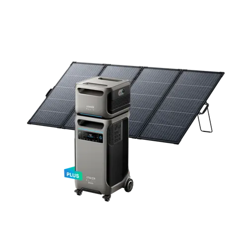 Anker SOLIX F3800 Plus + Expansion Battery + 400W Solar Panel
