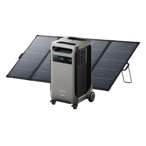 Anker SOLIX F3800 Plus with 400W Bifacial Solar Panel