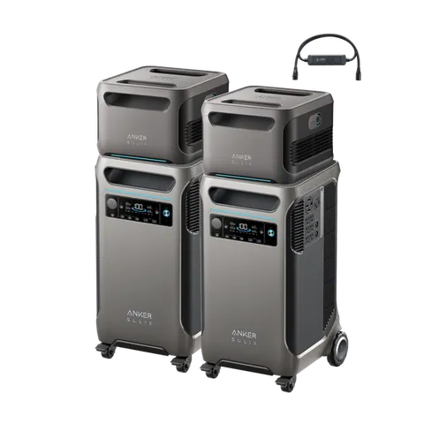 2× Anker SOLIX F3800 + Double Power Hub + 2× Expansion Battery