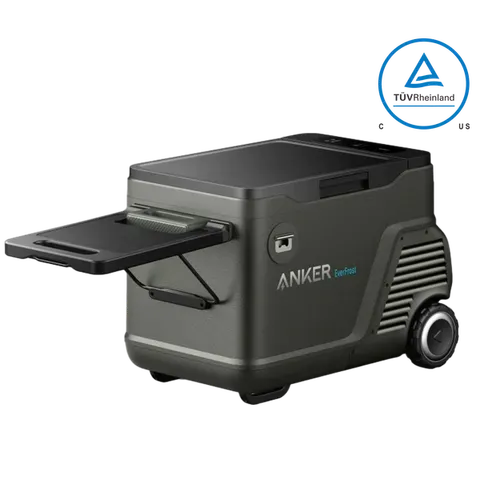 Anker EverFrost Portable Cooler 30 with New 299Wh Battery, Powered by AC/DC/Solar