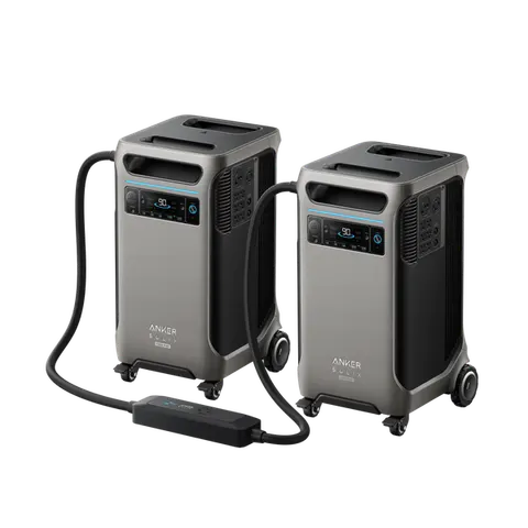 2× Anker SOLIX F3800 Plus + Double Power Hub