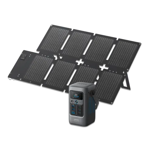 Anker SOLIX C200 DC Solar Generator + 60W Solar Panel