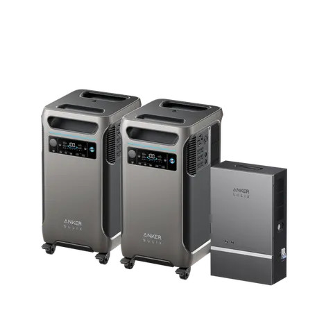 2× Anker SOLIX F3800 (7.68kWh | 12kW) + Smart Home Power Kit