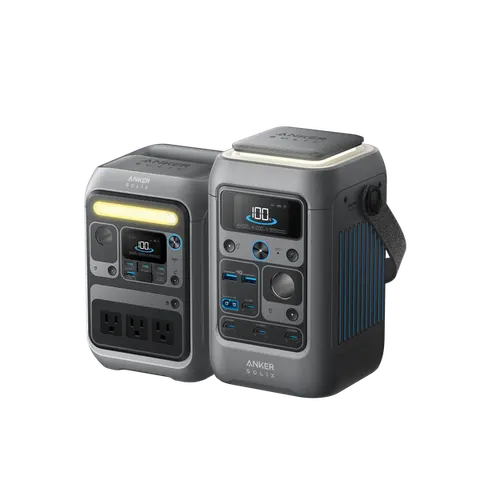 Anker SOLIX C300 Portable Power Station + C300 DC Portable Power Station