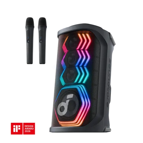 soundcore Rave 3S | AI Karaoke Party Speaker with 200W Sound