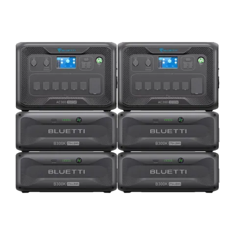 BLUETTI 2*AC300+4*B300K | Home Battery Backup