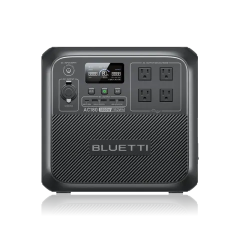 BLUETTI AC180 Solar Portable Power Station | 1,800W 1,152Wh
