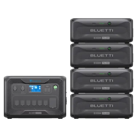 BLUETTI AC300+4*B300K | Home Battery Backup