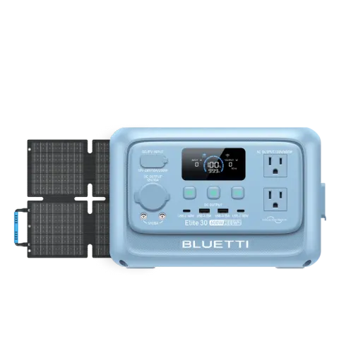 BLUETTI Elite 30 V2 Glacier Blue +60W