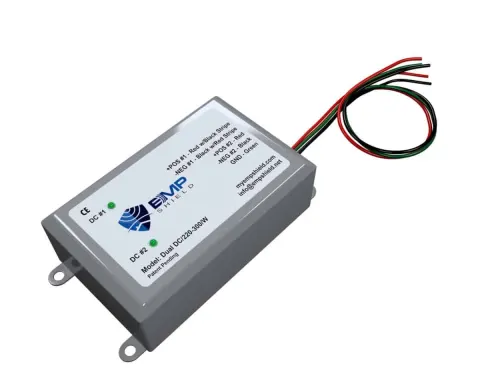 EMP Shield Dual 220-300 Volt DC Solar Panel / Wind