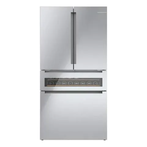 800 Series 21 cu. ft. Smart Counter Depth 4-Door French Door Refrigerator in Stainless Steel with Beverage Cooler Drawer