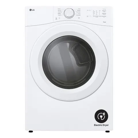 7.4 Cu. Ft. vented Stackable Electric Dryer in White with Sensor Dry
