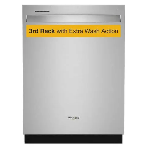24 in. Top Control Built-In Tall Tub 47 dBA Dishwasher in Fingerprint Resistant Stainless Steel, 3rd Rack, Eco Series