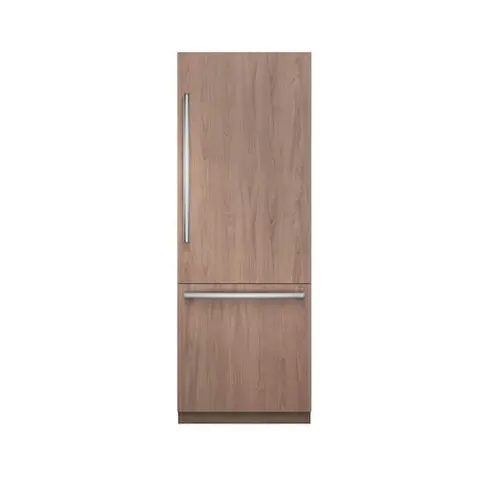 Benchmark Series 30 in. W 16 cu. ft. Built-In Smart Bottom Freezer Refrigerator, Custom Panel Ready