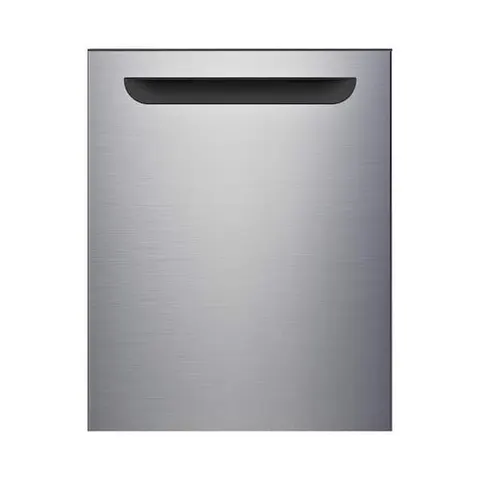 24" Built-In Top Control Dishwasher with 2 Racks, Ultra-Quiet 49 DbA, Stainless Steel.