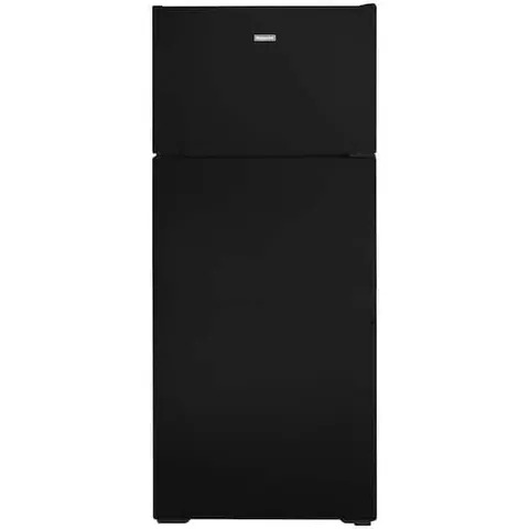 Hotpoint 18.0 cu. ft. Top Freezer Refrigerator in Black