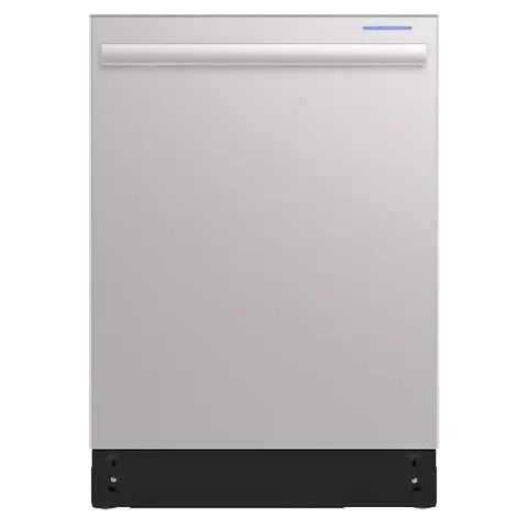 24 in Top Control Standard Built-In Dishwasher in Stainless Steel with 6-Cycles 49 dBA