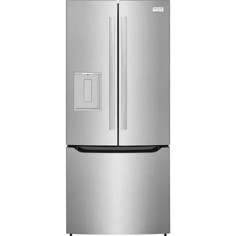 30 in. 20 cu. ft. Standard Depth French Door Refrigerator in SmudgeProof Stainless Steel