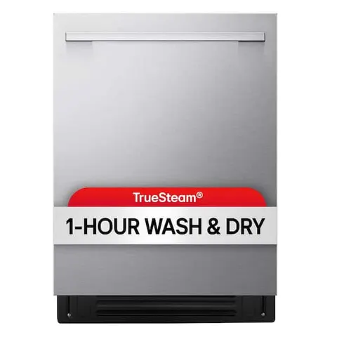 24 in. PrintProof Stainless Steel Smart Top Control 42 dBA Dishwasher with 1-Hour Wash and Dry, QuadWash Pro