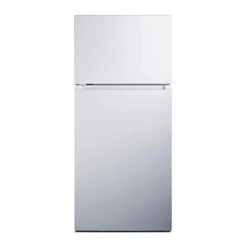 18.0 cu. ft. Top Freezer Refrigerator in White with Icemaker